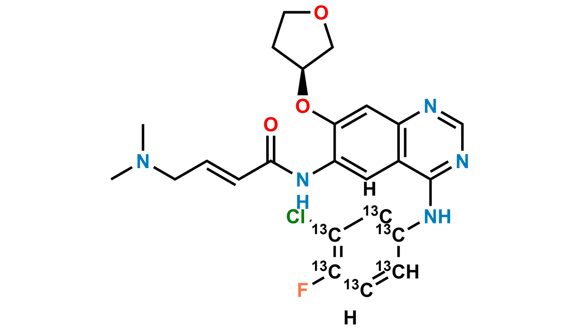 Afatinib 13C6